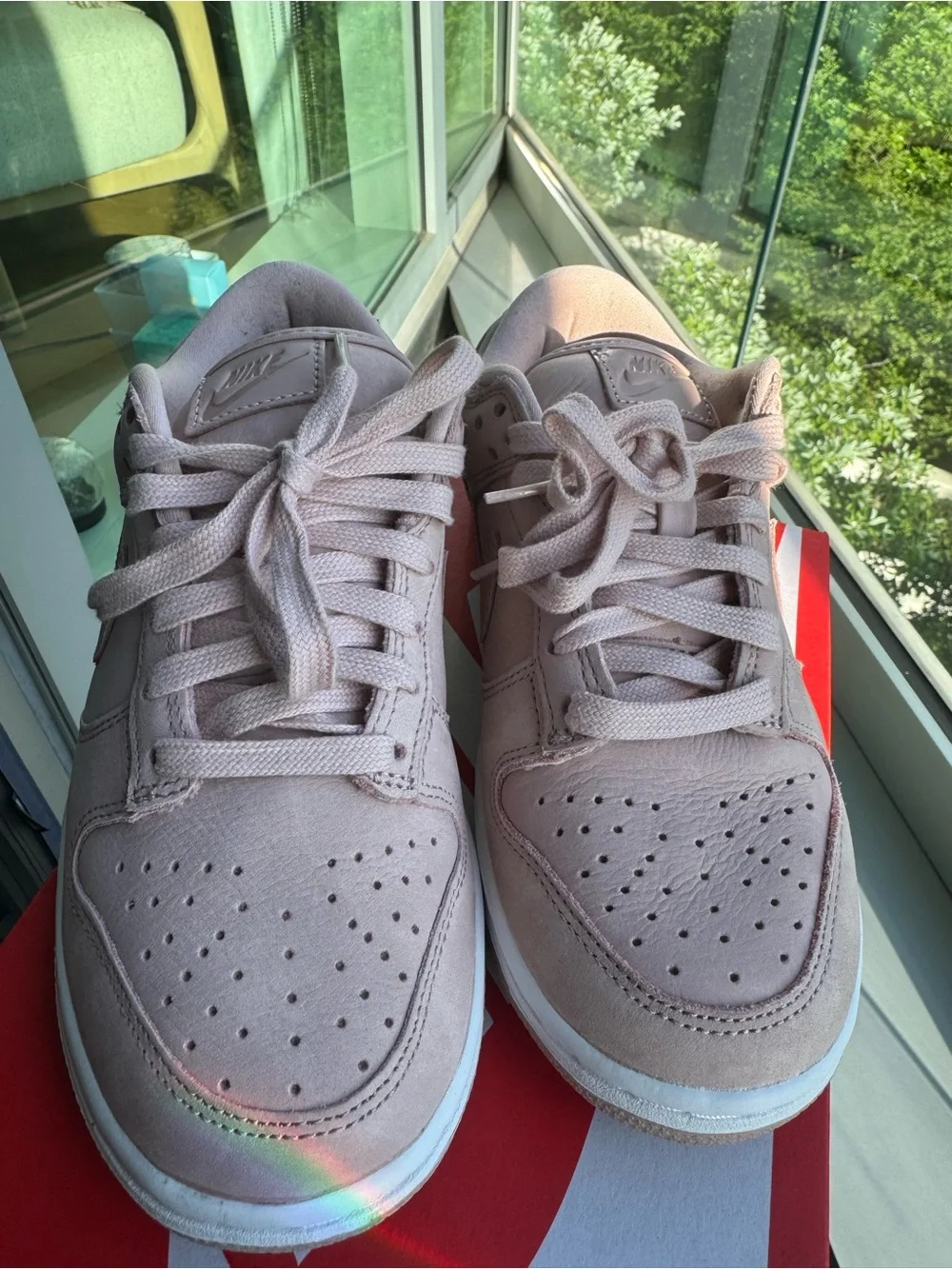 Nike Dunk Low Blush Pink Leather Sneaker
